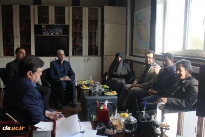 دیدار صمیمانه رییس مجمع نمایندگان مجلس استان مرکزی با رییس دانشگاه فرهنگیان و معاون دانشجویی