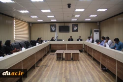 نشست هم اندیشی با اعضای هیات علمی و استادان دانشگاه فرهنگیان هرمزگان برگزار گردید 2