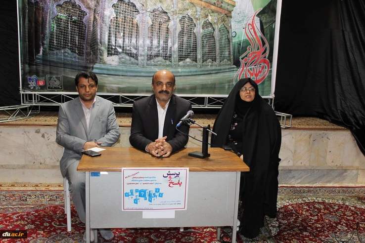 برگزاری جلسه پرسش وپاسخ دانشجویان پردیس بنت الهدی صدر قزوین 4