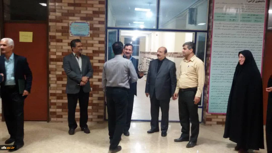 با حضور معاون طرح و برنامه و توسعه منابع دانشگاه فرهنگیان کشور:
تقدیر از پرسنل حراست(نگهبانان)پردیس بنت الهدی صدر دانشگاه فرهنگیان استان بوشهر 2