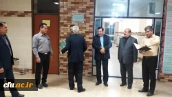 با حضور معاون طرح و برنامه و توسعه منابع دانشگاه فرهنگیان کشور:
تقدیر از پرسنل حراست(نگهبانان)پردیس بنت الهدی صدر دانشگاه فرهنگیان استان بوشهر 3