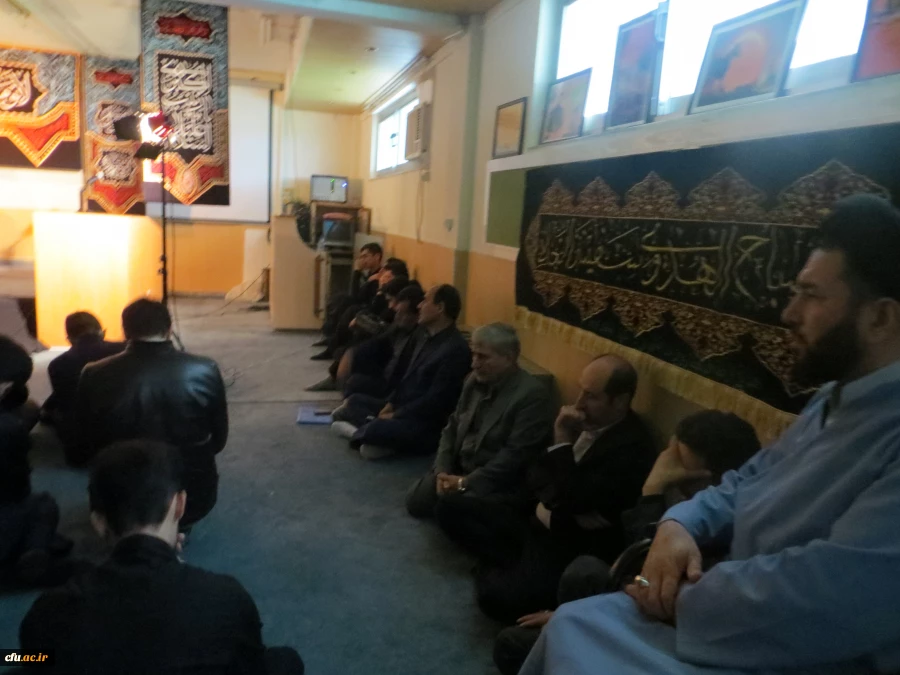 اجرای مراسم جامانده های کاروان اربعین در دانشگاه فرهنگیان گیلان 3