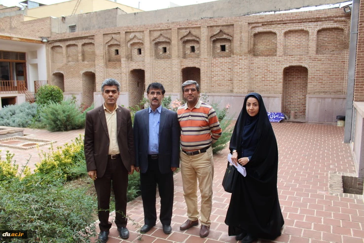 به مناسبت یکصدمین سالگرد تاسیس تربیت معلم صورت گرفت *بازدیدمسئولین دانشگاه فرهنگیان استان قزوین ازموزه فرهنگ وآموزش قزوین* 2