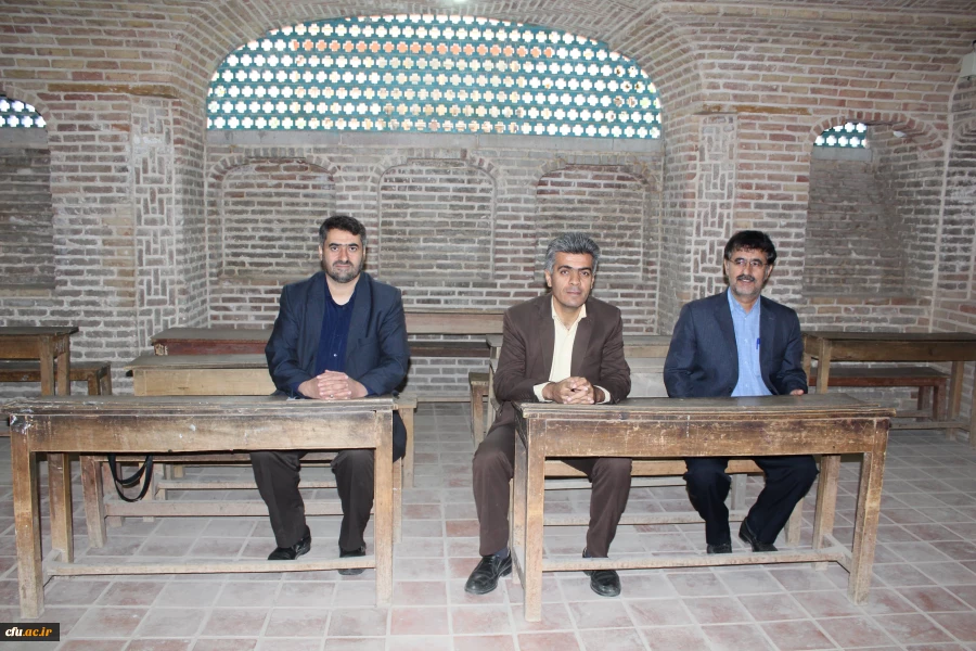 به مناسبت یکصدمین سالگرد تاسیس تربیت معلم صورت گرفت *بازدیدمسئولین دانشگاه فرهنگیان استان قزوین ازموزه فرهنگ وآموزش قزوین* 2