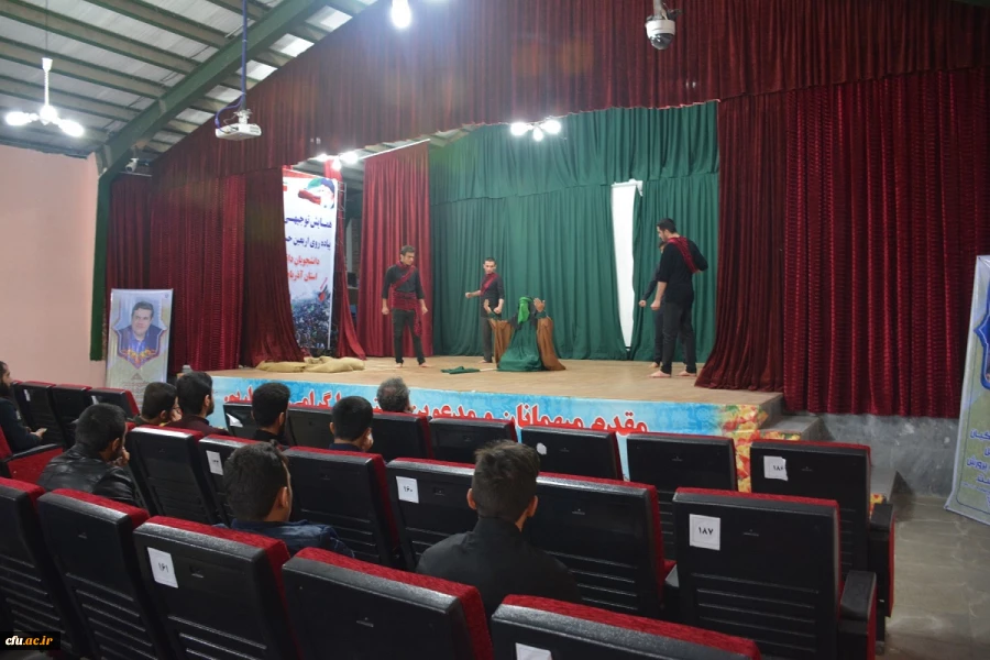 با همکاری و هماهنگی انجمن اسلامی پردیس شهید رجایی ارومیه

اجرای تئاتر سرخ به مناسبت اربعین حسینی 6