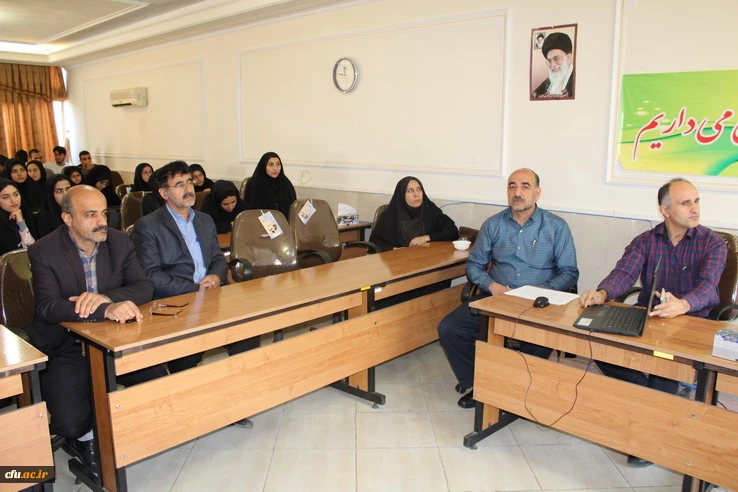 سخنرانی دکتر میرزایی راجعونی ازاعضای هیئت علمی دانشگاه فرهنگیان استان قزوین تحت عنوان خودکاوی روایتی درتربیت معلم 3