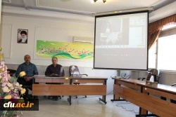 سخنرانی دکتر میرزایی راجعونی ازاعضای هیئت علمی دانشگاه فرهنگیان استان قزوین تحت عنوان خودکاوی روایتی درتربیت معلم 7