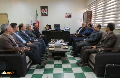 حضور مشاور عالی ریاست به همراه مدیرکل امور مالی دانشگاه فرهنگیان در استان آذربایجان شرقی