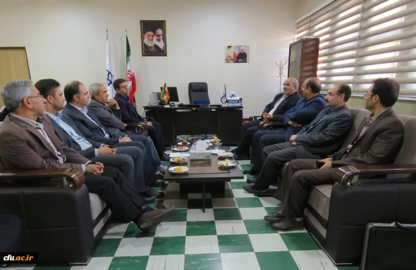 حضور مدیرکل امورمالی دانشگاه فرهنگیان در استان آذربایجان شرقی