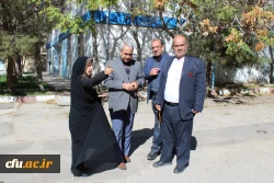 حضور مدیرکل امورمالی دانشگاه فرهنگیان در استان آذربایجان شرقی