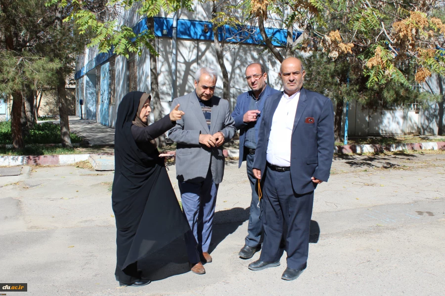 حضور مدیرکل امورمالی دانشگاه فرهنگیان در استان آذربایجان شرقی