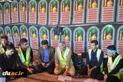 خدمت رسانی به زائران اربعین حسینی در مرز شلمچه خوزستان