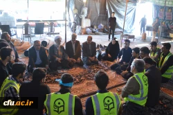 خدمت رسانی به زائران اربعین حسینی در مرز شلمچه خوزستان