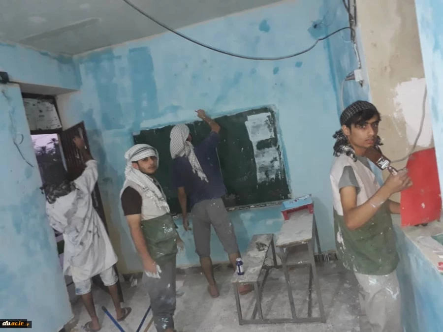 اردوی جهادی دانشجویان پردیس شهید بهشتی هرمزگان در مناطق محروم شهرستان رودان برگزار گردید 2