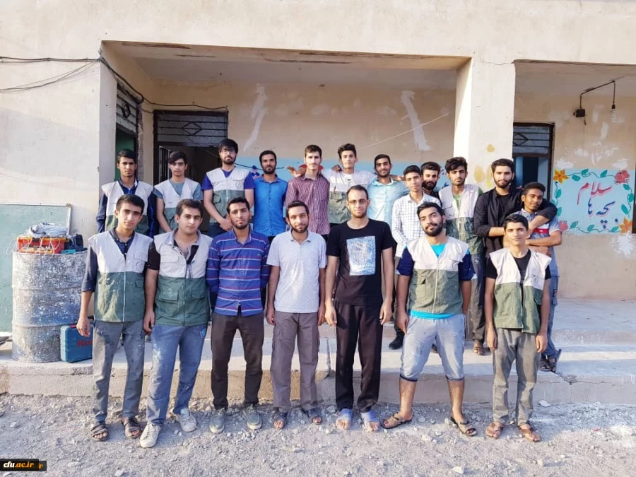 اردوی جهادی دانشجویان پردیس شهید بهشتی هرمزگان در مناطق محروم شهرستان رودان برگزار گردید 5