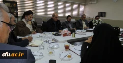 جلسه شورای هم اندیشی اساتید دانشگه فرهنگیان آذربایجان شرقی