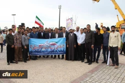 حضور باشکوه مسئولان، اساتید و دانشجو معلمان دانشگاه فرهنگیان استان بوشهر در راهپیمایی ۱۳ آبان 6