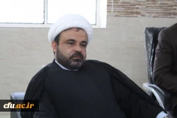 نشست حجة الاسلام و المسلمین خدری رئیس مجمع نمایندگان استان بوشهر با مسئولان دانشگاه فرهنگیان و بازدید از پردیس بنت الهدی صدر  2