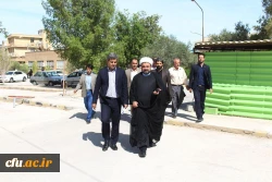نشست حجة الاسلام و المسلمین خدری رئیس مجمع نمایندگان استان بوشهر با مسئولان دانشگاه فرهنگیان و بازدید از پردیس بنت الهدی صدر  6