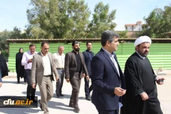 نشست حجة الاسلام و المسلمین خدری رئیس مجمع نمایندگان استان بوشهر با مسئولان دانشگاه فرهنگیان و بازدید از پردیس بنت الهدی صدر  9