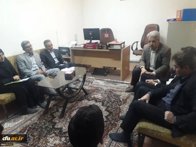 مدیر کل برنامه ریزی، خدمات و رفاه دانشجویی از بخش های مختلف پردیس شهید رجایی ارومیه بازدید بعمل آورد