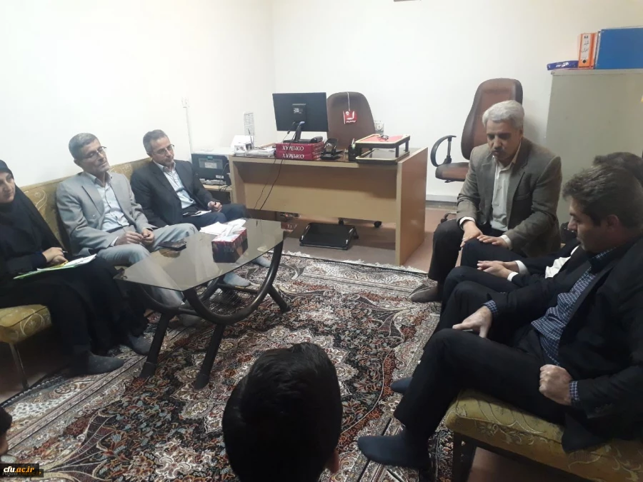 مدیر کل برنامه ریزی، خدمات و رفاه دانشجویی از بخش های مختلف پردیس شهید رجایی ارومیه بازدید بعمل آورد