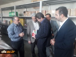 مدیر کل برنامه ریزی، خدمات و رفاه دانشجویی از بخش های مختلف پردیس شهید رجایی ارومیه بازدید بعمل آورد