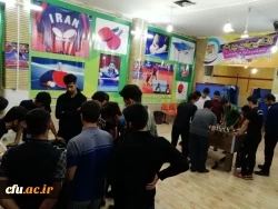 به مناسبت هفته تربیت بدنی در پردیس شهید باهنر اصفهان برگزار شد:

مسابقات ورزشی فوتبال دستی و مچ اندازی