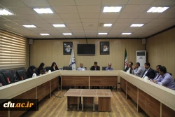 نشست ستاد نکوداشت یکصدمین سالگرد تاسیس تربیت معلم در دانشگاه فرهنگیان هرمزگان برگزار گردید.
 5