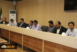 نشست ستاد نکوداشت یکصدمین سالگرد تاسیس تربیت معلم در دانشگاه فرهنگیان هرمزگان برگزار گردید.
 6