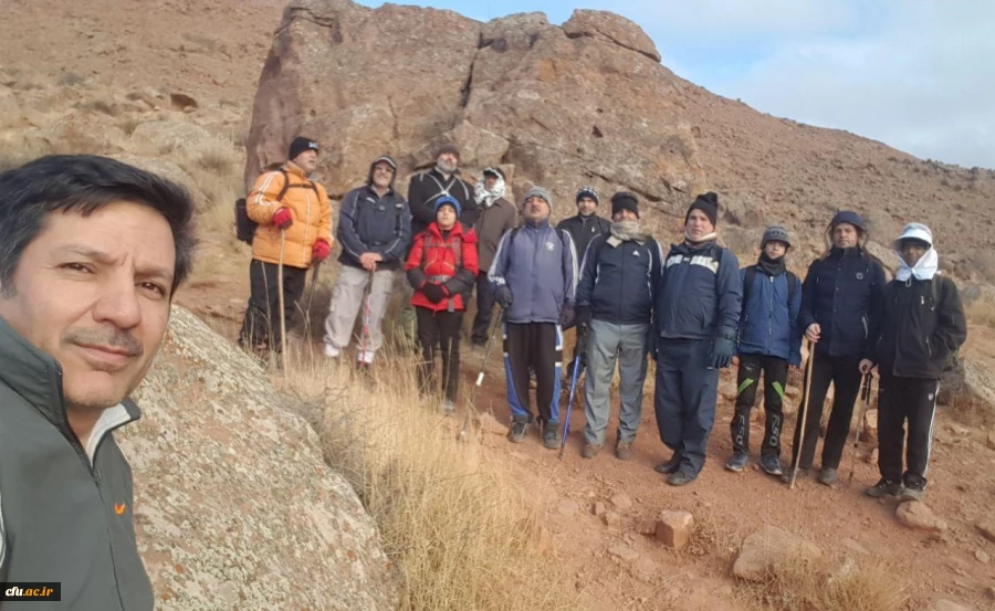 برنامه مشترک تیم کوهنوردی و شورای هم اندیشی اساتید