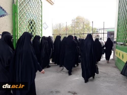 حضور باشکوه مسئولان، استادان و دانشجو معلمان دانشگاه فرهنگیان استان مرکزی در راهپیمایی ۱۳ آبان 4