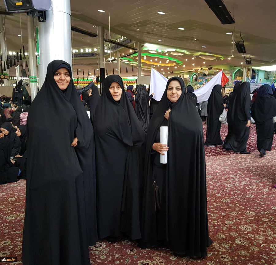 حضور باشکوه مسئولان، استادان و دانشجو معلمان دانشگاه فرهنگیان استان مرکزی در راهپیمایی ۱۳ آبان 5