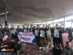 حضور باشکوه مسئولان، استادان و دانشجو معلمان دانشگاه فرهنگیان استان مرکزی در راهپیمایی ۱۳ آبان 11