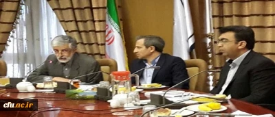 نشست مشترک فرهنگستان زبان و ادب فارسی و دانشگاه فرهنگیان