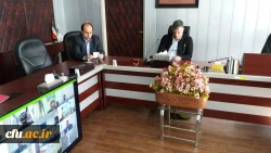 نشست مدیرکل دفتر مرکزی حراست با مسئولین حراست استانی از طریق ویدئو کنفرانس 2