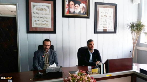 نشست مدیرکل دفتر مرکزی حراست با مسئولین حراست استانی از طریق ویدئو کنفرانس 4