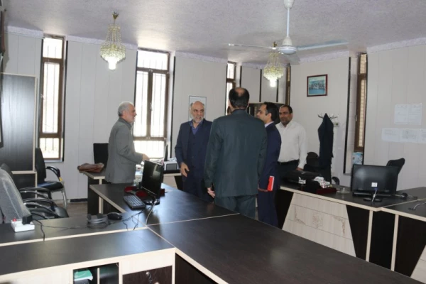 بازدید مسئولین حوزه سیاسی، امنیتی و اجتماعی استانداری از دانشگاه فرهنگیان یزد 2