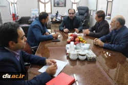 بازدید مسئولین حوزه سیاسی، امنیتی و اجتماعی استانداری از دانشگاه فرهنگیان یزد 10