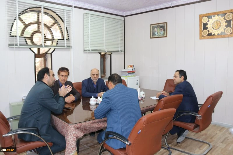 بازدید مسئولین حوزه سیاسی، امنیتی و اجتماعی استانداری از دانشگاه فرهنگیان یزد 11