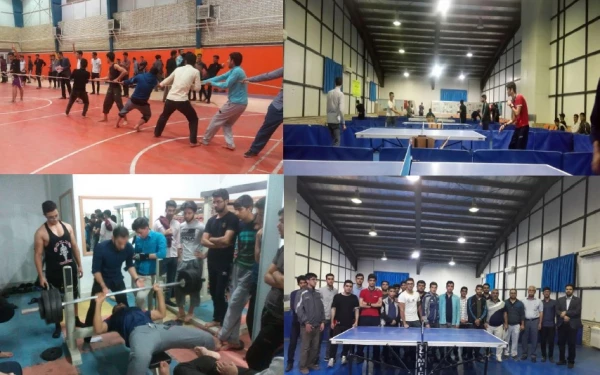 به مناسبت هفته تربیت بدنی، مسابقات ورزشی در پردیس های شهید باهنر و امام سجاد (ع) استان خراسان جنوبی برگزار شد: