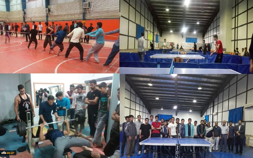 به مناسبت هفته تربیت بدنی، مسابقات ورزشی در پردیس های شهید باهنر و امام سجاد (ع) استان خراسان جنوبی برگزار شد: