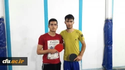 به مناسبت هفته تربیت بدنی در پردیس های شهید مدرس کردستان برگزار شد:

مسابقات ورزشی در رشته های والیبال و تنیس روی میز