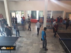 به مناسبت هفته تربیت بدنی مسابقات ورزشی در پردیس شهید مقصودی همدان برگزار شد