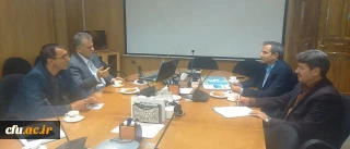 جلسه مشترک رییس صندوق حمایت از پژوهشگران و فناوران کشور و معاون پژوهش و فناوری دانشگاه برگزار شد