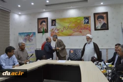 تکریم آقای عزت اله مولازاده و معارفه آقای علیرضا قربان پور دانشگاه فرهنگیان استان خوزستان