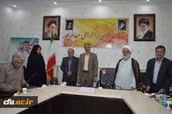 تکریم آقای عزت اله مولازاده و معارفه آقای علیرضا قربان پور دانشگاه فرهنگیان استان خوزستان