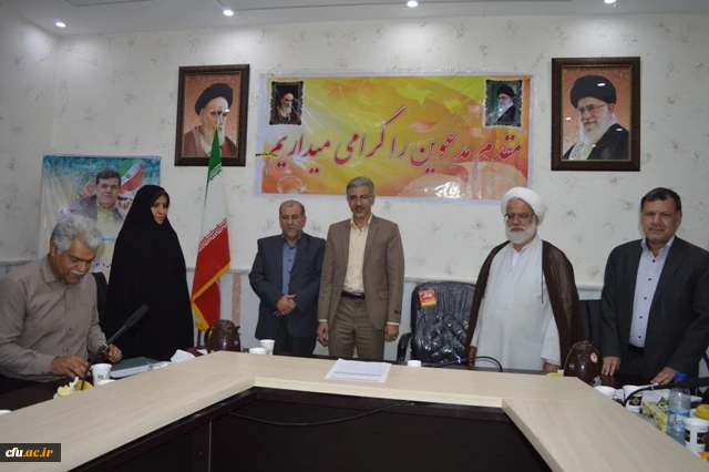 تکریم آقای عزت اله مولازاده و معارفه آقای علیرضا قربان پور دانشگاه فرهنگیان استان خوزستان