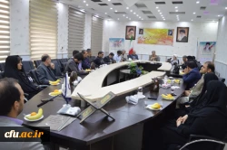 جلسه شورای مدیریت استان دانشگاه فرهنگیان استان خوزستان