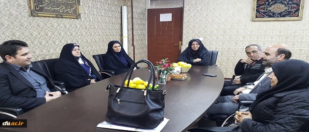 بازدید معاون آموزش و تحصیلات تکمیلی دانشگاه فرهنگیان و هیئت همراه از پردیس زینبیه پیشوا